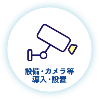 設備・カメラ等導入・設置